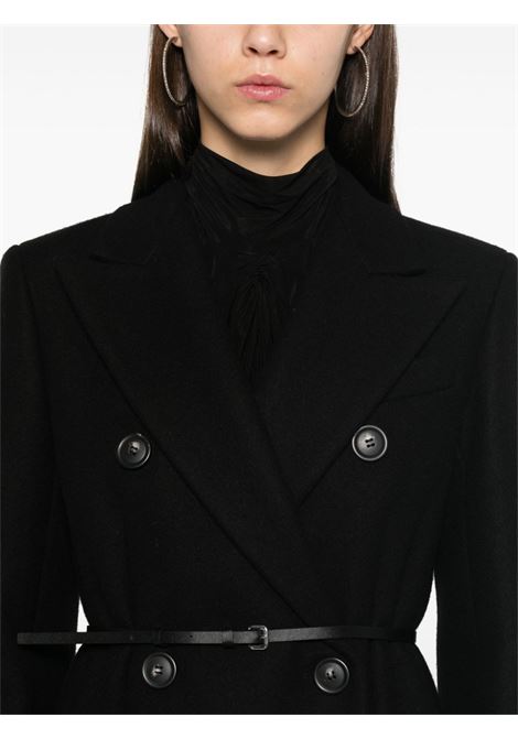 Cappotto doppiopetto ghia in nero Maxmara sportmax - donna MAXMARA SPORTMAX | 2422016022600003